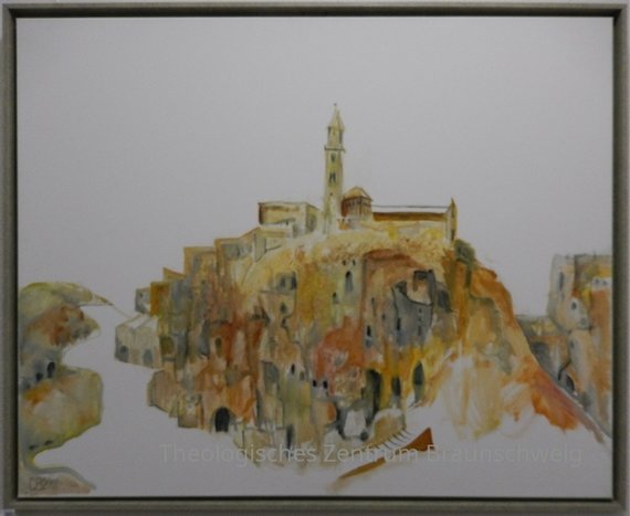 Stadt auf dem Berg Stadt auf dem Berg